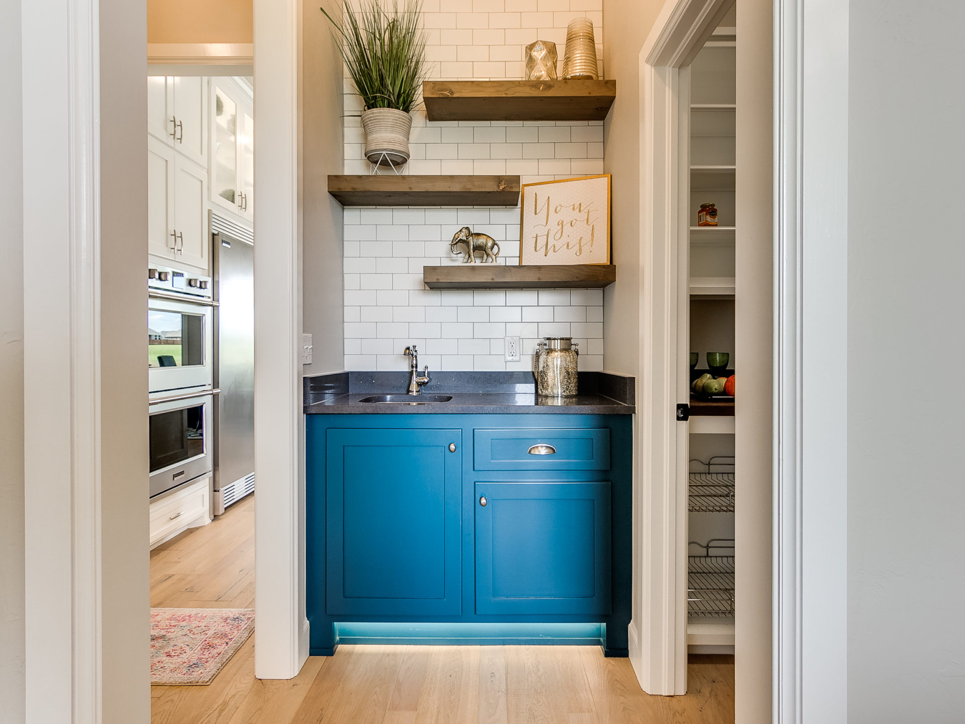 house interior, butler's pantry