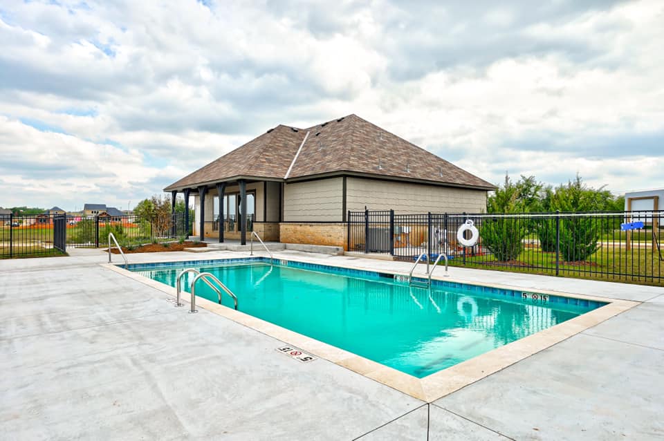 Pool in Vintage Creek neighborhood in Norman